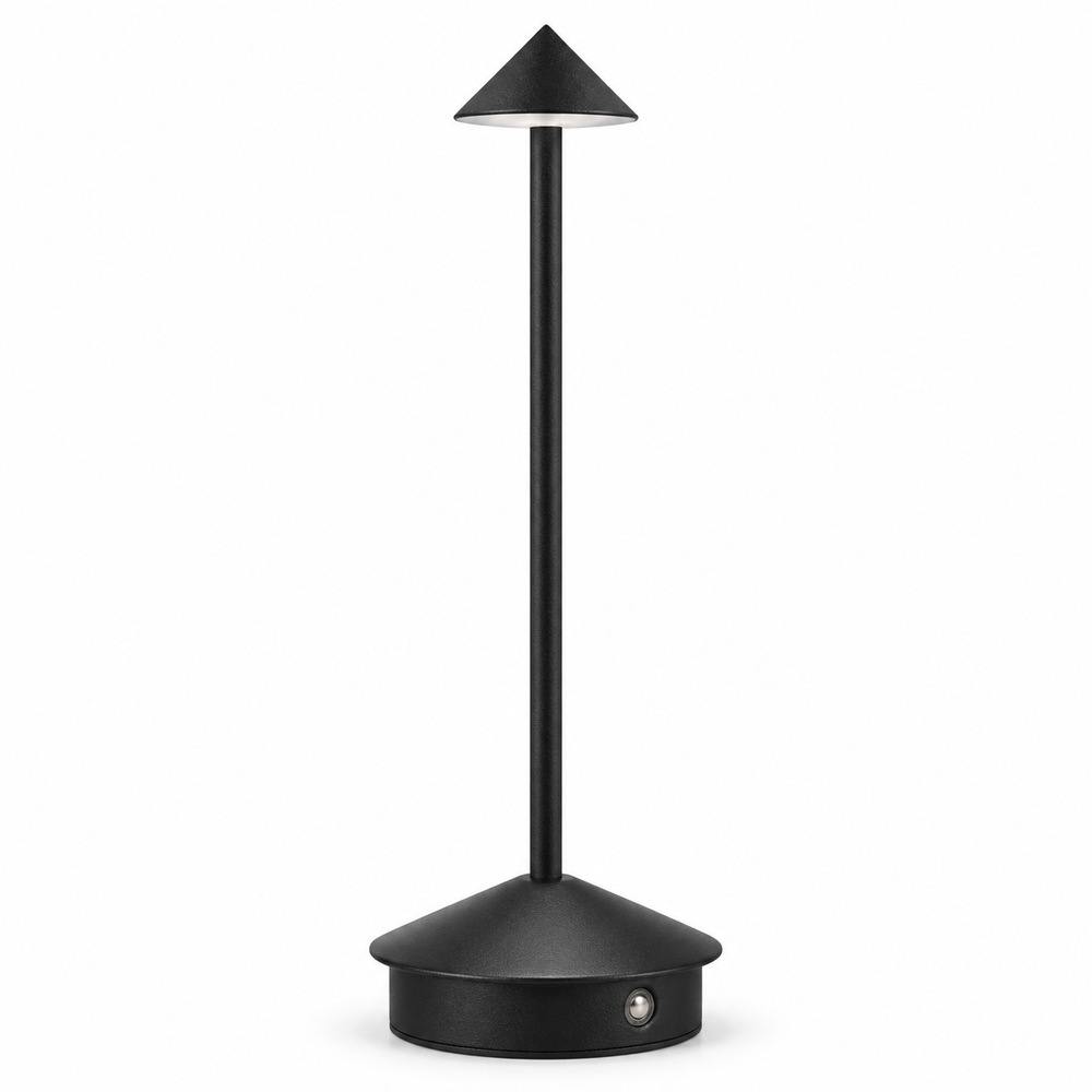 Lampe de chevet tactile sans fil VEILLE, vue produit sur fond neutre