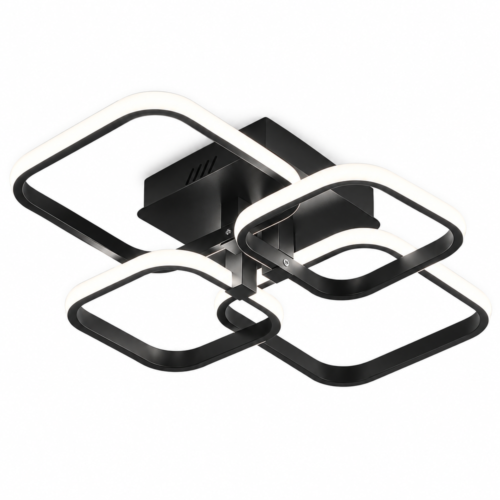 Plafonnier LED Carré 60 W Blanc Froid — ARDOISE — packshot sur fond blanc