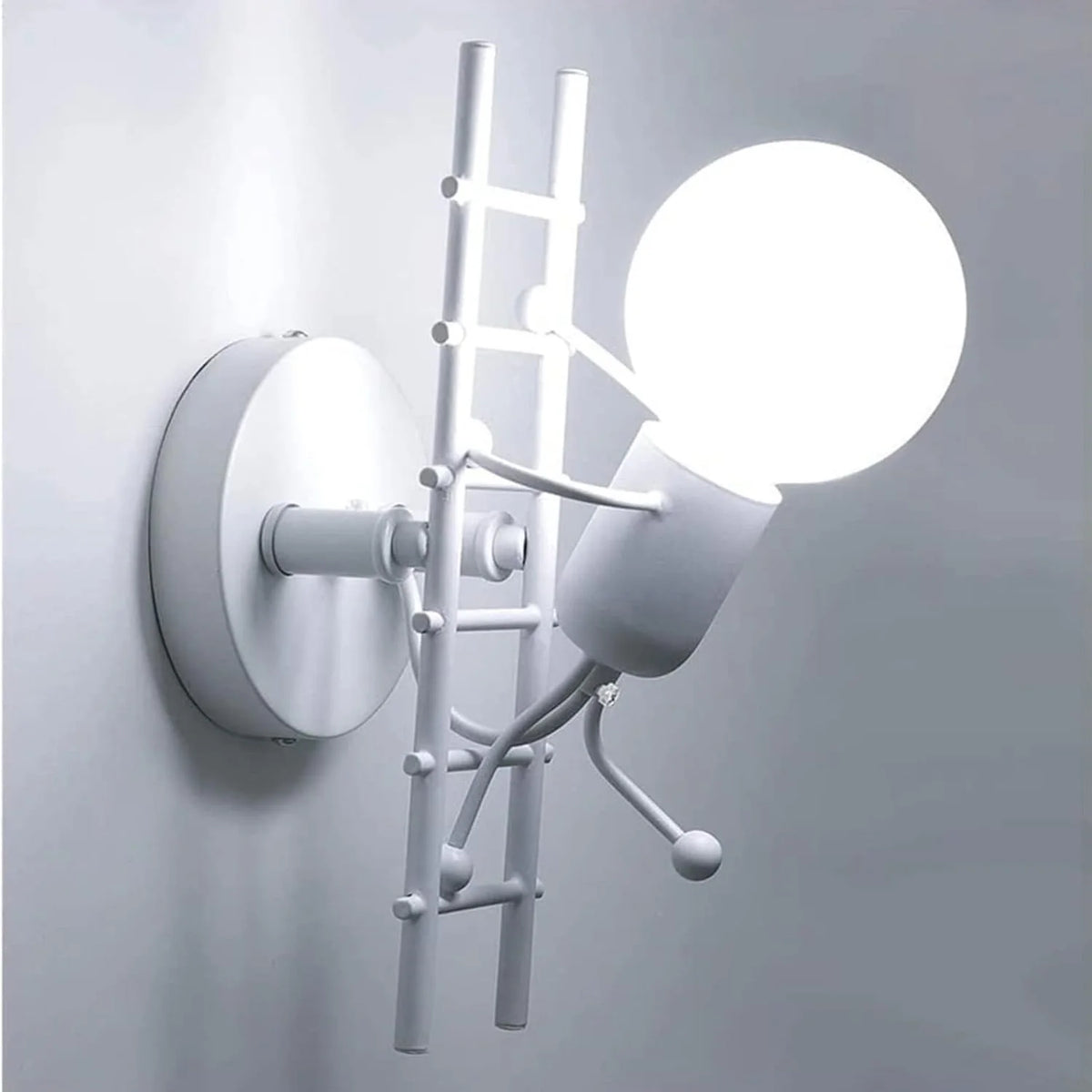 Applique Murale Enfant Métal E27 Chambre — LUCIOLE