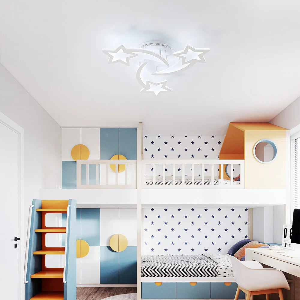 Plafonnier LED Blanc 40 W 4500 lm Salon — NIMBE