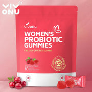 Probiotique pour femmes avec canneberge et prébiotiques, 60 gélules