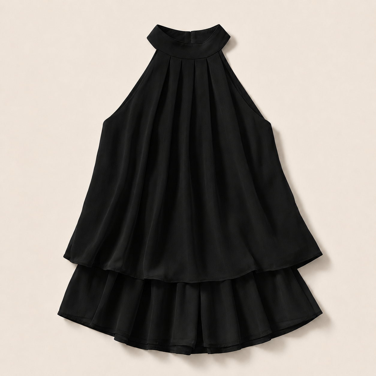 Robe courte Solène noire
