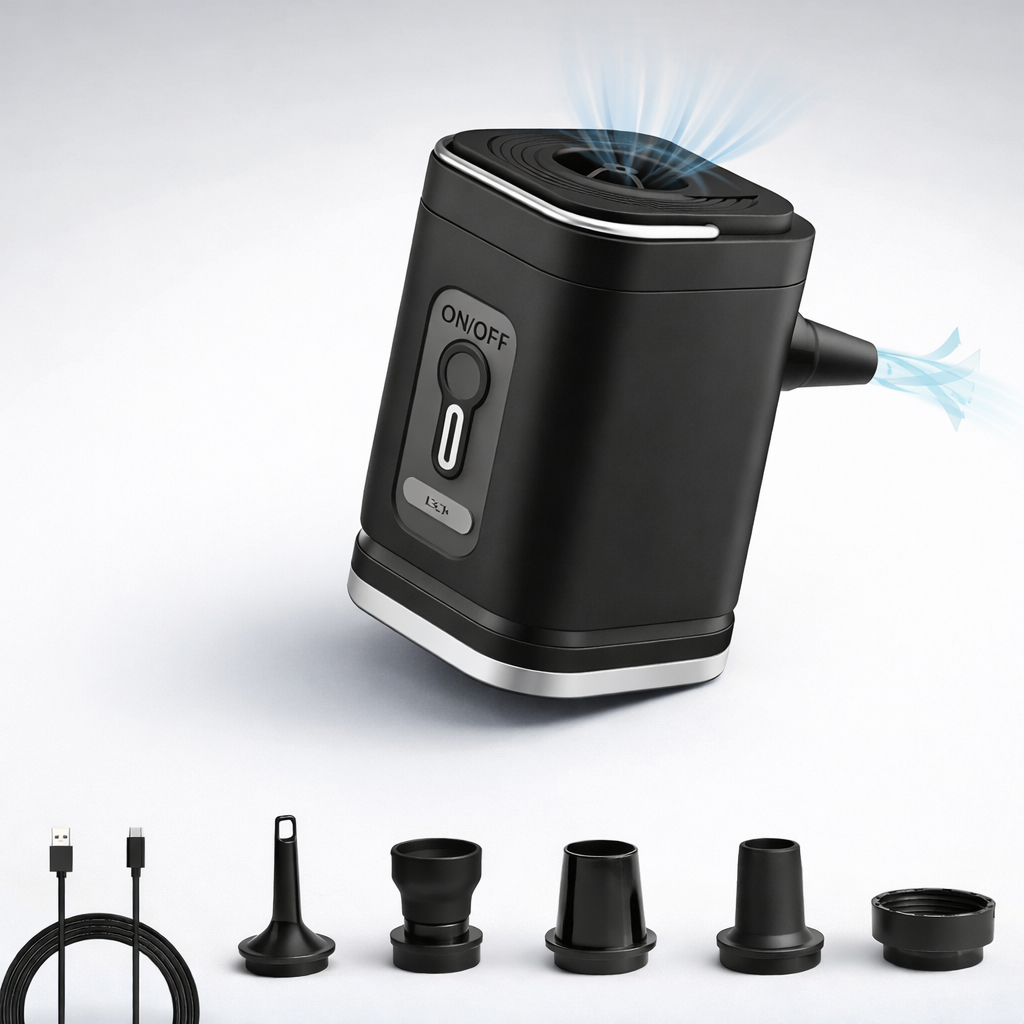 Mini-pompe rechargeable utilisée en camping