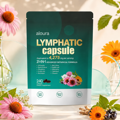 Complexe botanique 21-en-1 Aloura, sachet de 240 capsules
