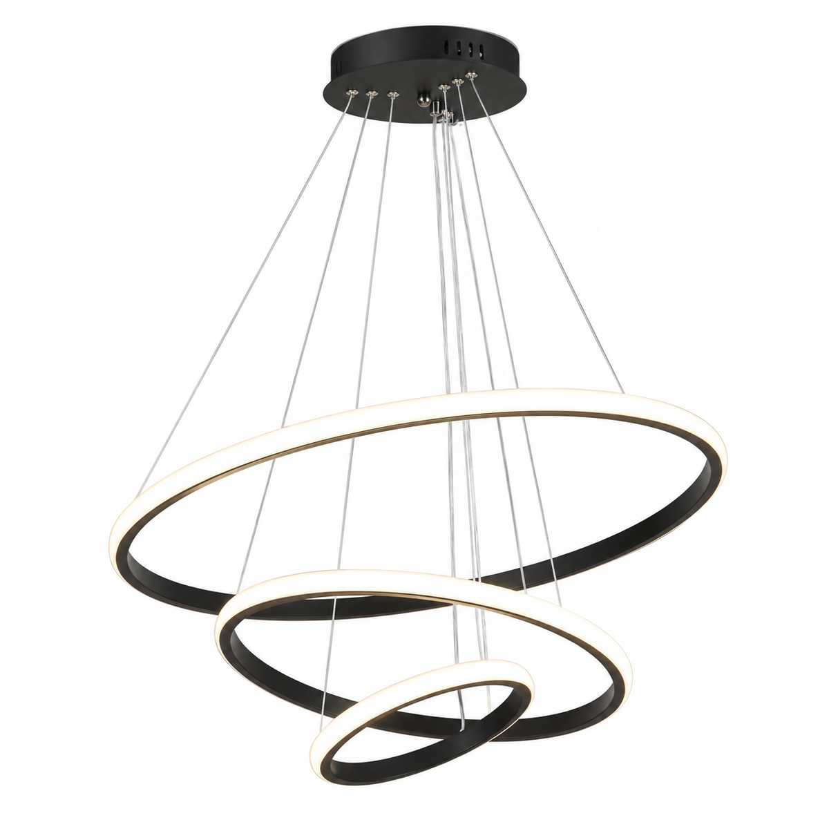 Suspension LED 3 Anneaux Hauteur Réglable — ANNEAU — packshot sur fond blanc